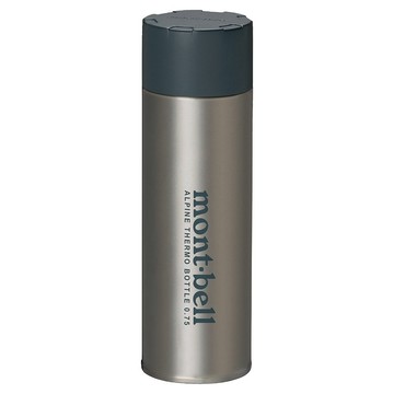 MONT-BELL Alpine Thermo 經典雙層不鏽鋼登山保溫瓶0.75L/SUS304+316不鏽鋼/1134168 STNLS 原色