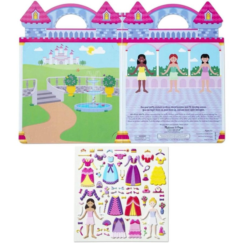 メリッサ&ダグ おもちゃ 知育玩具 9100 Melissa & Doug Puffy Sticker