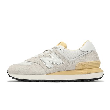 New Balance NB 休閒鞋 574 Legacy 男鞋 女鞋 灰 黃 麂皮 經典 情侶鞋 NB U574LGWM-D
