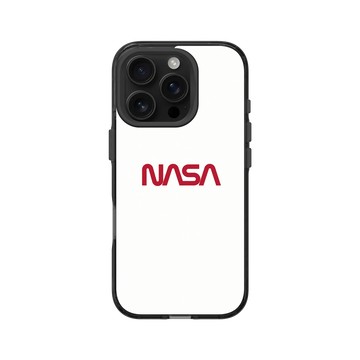iPhone 16 Pro Clear 酷墨灰 - NASA - The Worm (White)