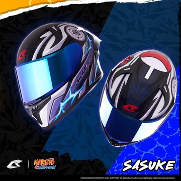 【疾風預購】Bilmola RAPID RSLT SASUKE 佐助 宇智波佐助 火影忍者正版授權聯名款  全罩式安全帽【電鍍鏡片另購】