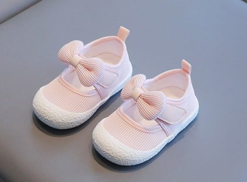 【NikoKids】軟底小童鞋/小童淑女鞋/包鞋/粉色(NK677)