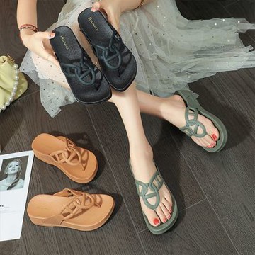 [韓國KW美鞋館]韓星推薦元環結舒適厚底涼鞋(休閒鞋/拖鞋/娃娃鞋/莫卡辛/樂福鞋)