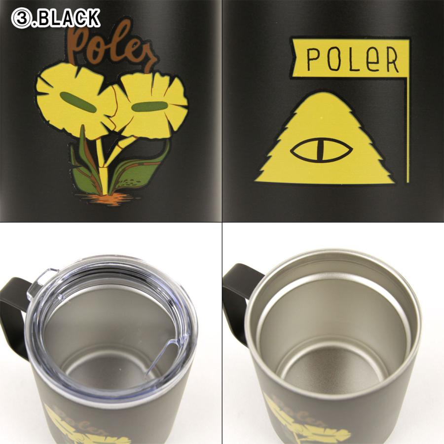 ポーラー マグカップ 正規販売店 POLER アウトドア キャンプマグカップ 蓋つき INSULATED MUG