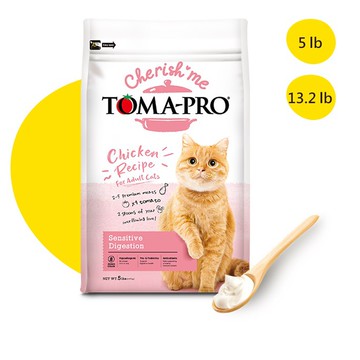 優格 TOMA-PRO 天然%零穀 成貓腸胃敏感配方 無榖 貓飼料 13.2磅