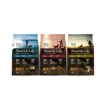 Nurture PRO天然密碼-低敏全齡犬配方 0.66lb/300g x 4入組 (購買第二件贈送寵物玩具x1包)