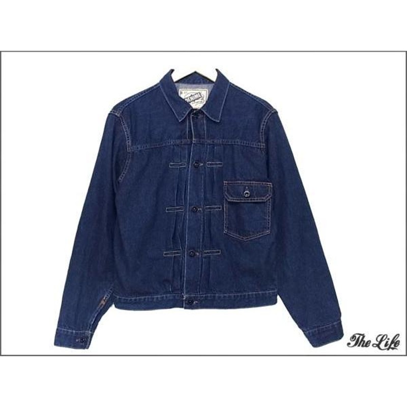 中古 DENIM旧ドゥニーム213 No.2 1stデニムジャケットM | LINEショッピング