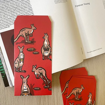 【快速出貨】天天袋財紅包袋利是封3入