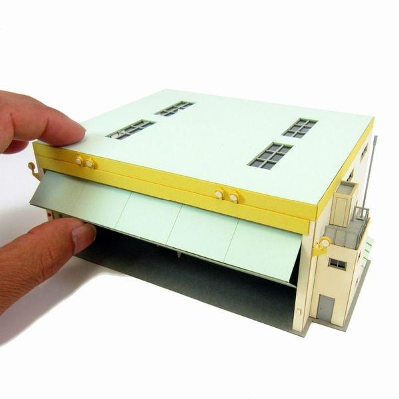 さんけい 1/144 航空情景シリーズ 飛行クラブ 機体収納庫 MK08