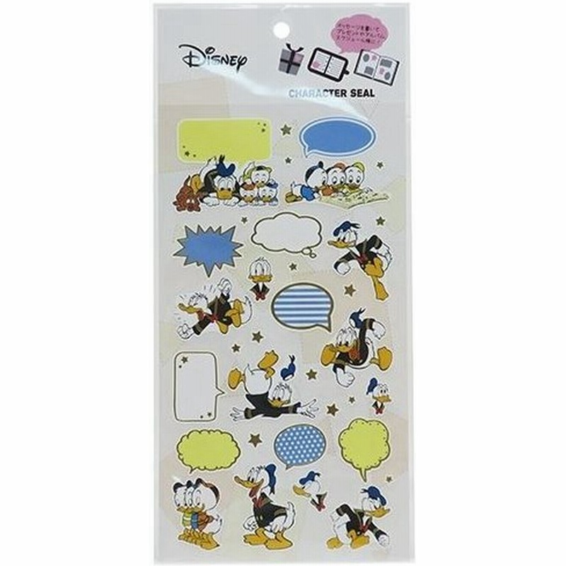 ドナルドダック 書き込める デコシール グッズ キャラ シール キャラクター ディズニー Disney スモールプラネット 手帳デコ 通販 Lineポイント最大0 5 Get Lineショッピング