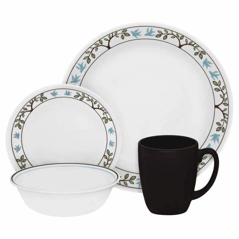 コレール 食器セット 16点 ツリーバード CORELLE -コレール- — PEARL
