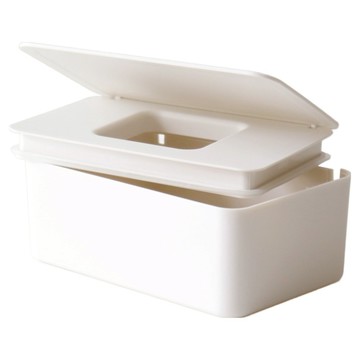 comet 多用途濕紙巾收納盒 21 x 12.5 x 10cm  1個  象牙白