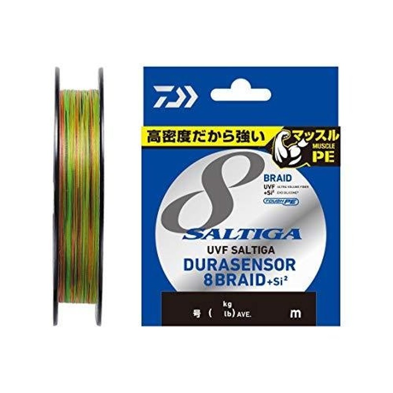 ダイワ(DAIWA) PEライン UVFソルティガデュラセンサーX8+Si2 5号 400m マルチカラー 通販 LINEポイント最大0.5%GET  | LINEショッピング