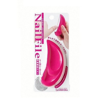 【海夫健康生活館】日本GB綠鐘 PSG 專利弧形指甲銼刀(PSG-002)