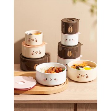 飯盒上班族可微波爐加熱專用小學生餐盒套裝水果便當盒保鮮碗帶蓋