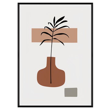 BOLUO GALLERY 菠蘿選畫所 幾何 • 花器III APGS3447B  40 x 30cm  黑色