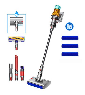 領券再折【送四豪禮】Dyson V12s Detect Slim Submarine™ 乾濕全能洗地吸塵器