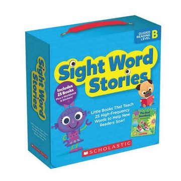 Sight Word Stories Level B 盒組25本{有聲版} / Scholastic出版社旗艦店