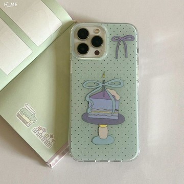 波點小蛋糕適用蘋果17Promax手機殼iPhone16/15新款14全包12/13硬