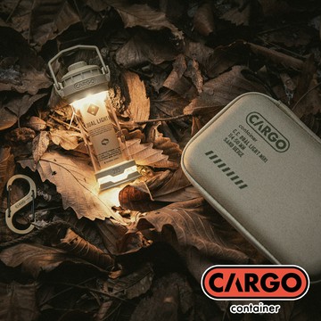 【CARGO】工業風LED燈 mini 『沙色』C80415 戶外 露營 旅遊 休閒 時尚 照明 LED燈 營燈