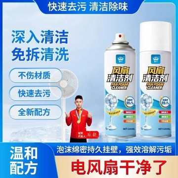 💥免運💥臺灣出貨🚚風扇清潔劑免洗電風扇泡沫排風扇水洗空調去污灰塵清理清洗神器