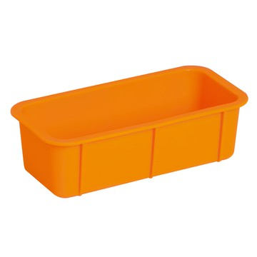 EXCELSA Sweet 矽膠磅蛋糕模 11cm  1個  橘色