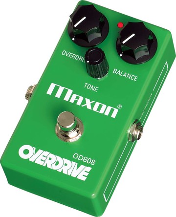 (免運) MAXON OD808 Overdrive 吉他 破音效果器 電吉他 效果器 日本製 綠色 日本必買代購