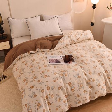 加厚純棉磨毛被套單件全棉學生宿舍單人被罩150x200x230雙人1.8米