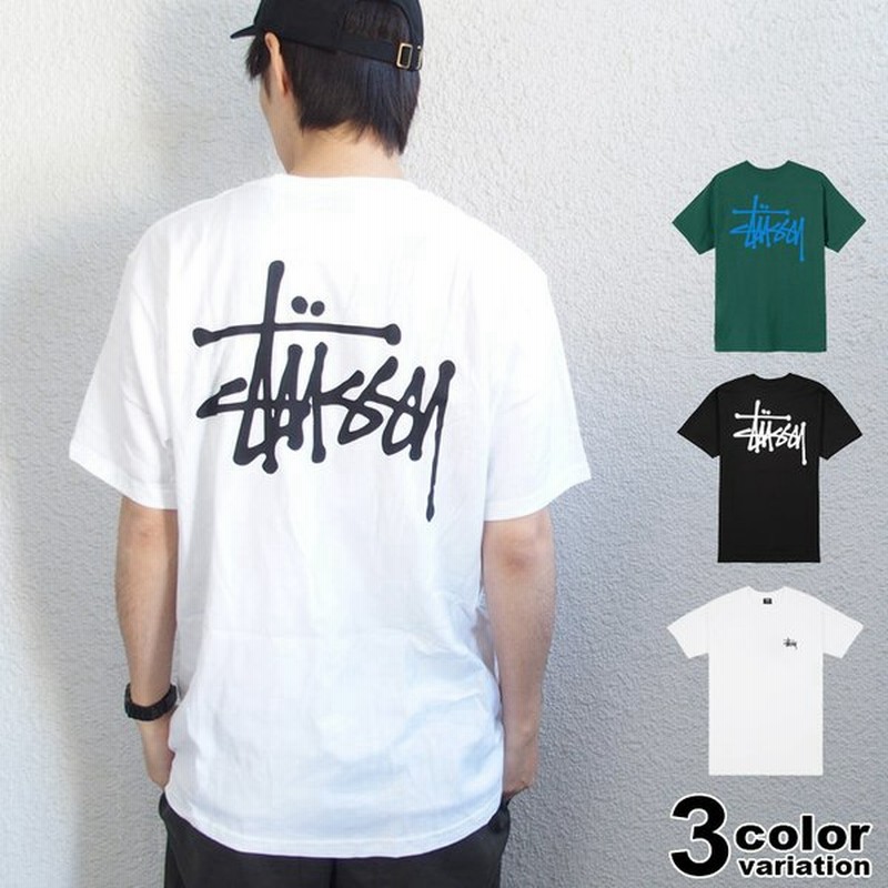 ステューシー Stussy Tシャツ 半袖 Tシャツ メンズ トップス Basic Stussy Tee 21 新作 通販 Lineポイント最大0 5 Get Lineショッピング