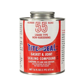 【車百購】TITESEAL 55號液態密封膠 473ml T5516 墊片膠 迫緊膠 不硬化 防漏 螺紋防卡