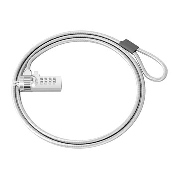 Kozaki 1.2米鋼纜筆電密碼防盜鎖 電腦鎖 筆電密碼鎖