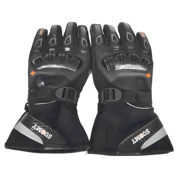 SUOMY 全防水機車防風手套  黑色  M