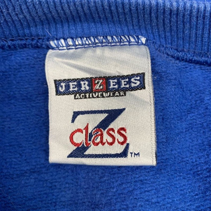 JERZEES Z class スウェット トレーナー XL ブルー ホワイト JERZEES Z class スウェット トレーナー XL ブルー ホワイト
