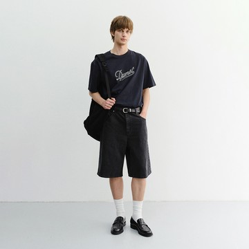 [Dunst]經典寬鬆單寧短褲_UDPA6B325