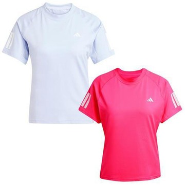 Adidas 短袖上衣 女裝 排汗 涼感 紫/粉【運動世界】JN7095/JN7096
