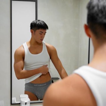 2022夏季汗衫背心男圓領寬松外穿坎肩無袖t恤純棉白色上衣潮