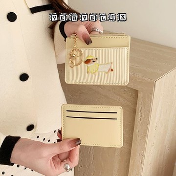 两件9.9折🔥臺灣出貨🔥可開發票✅新款錢包小巧女生可愛甜美卡包公交卡夾身份證件隨身收納銀行卡套