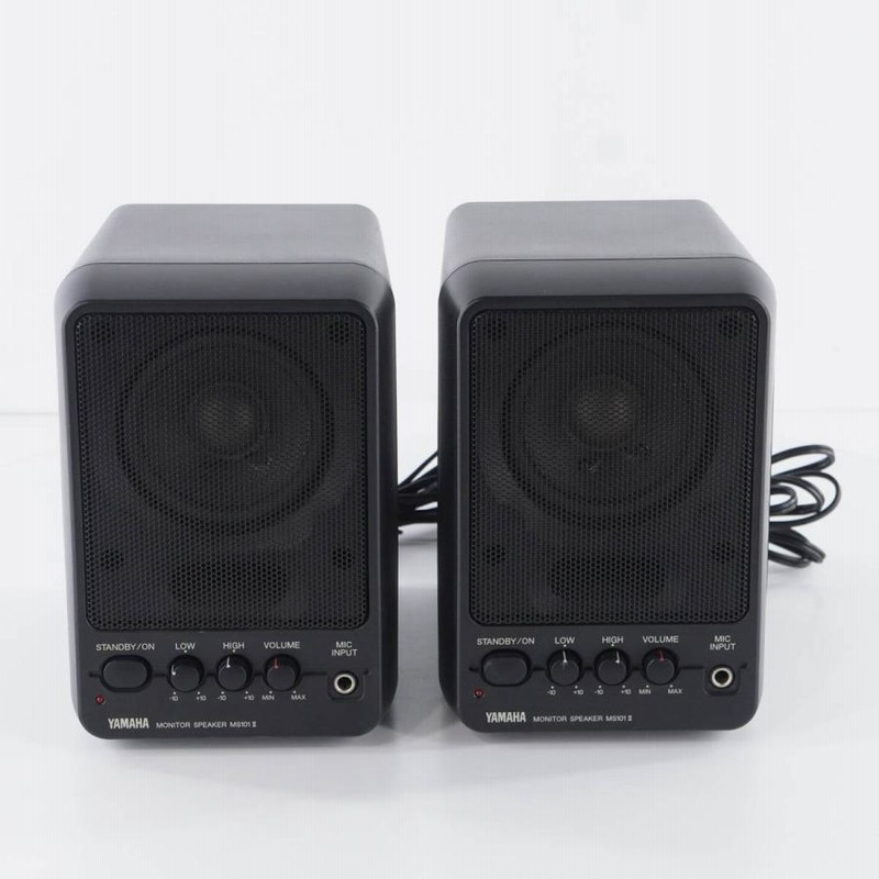 YAMAHA モニタースピーカー MS101 II 2本セット YAMAHA モニタースピーカー MS101 II 2本セット