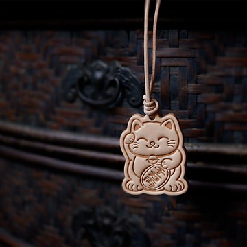 貓咪 包飾 植鞣皮革