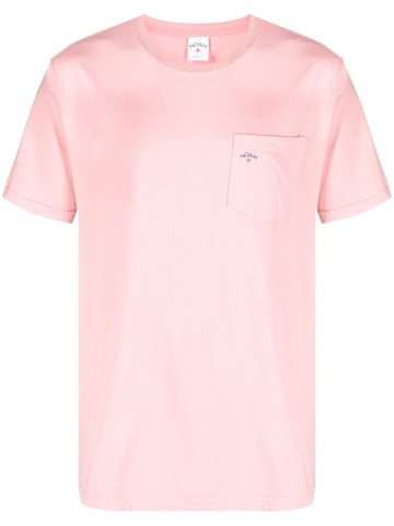 NOAH NY - logo-print cotton T-shirt - men - Cotton - M - Pink