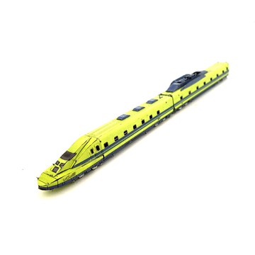 全金屬不銹鋼DIY拼裝模型3D免膠立體拼圖 高鐵動車組彩色版