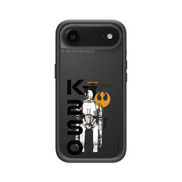 iPhone Air Mod NX -邊框背蓋組合 (相機按鈕) 黑 - 迪士尼-星際大戰 Star Wars - K2SO 2-俠盜一號