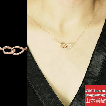 山本美樹 永結同心 奧地利水晶項鍊(MIT)