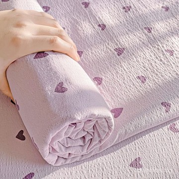 ⚡次日達⚡2025爆款雙層紗床單單件榻榻米柔軟被單上下鋪單人床單子三件套 7QK5