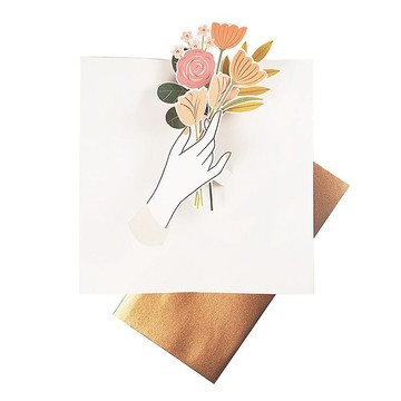 獻上花束【Up With Paper Luxe-立體卡片 多用途】