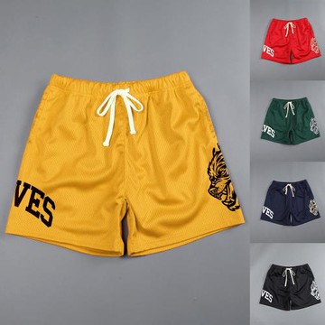 經典五色！DARCSPORT速干夏季沙灘短褲網眼多色運動健身擼鐵四分