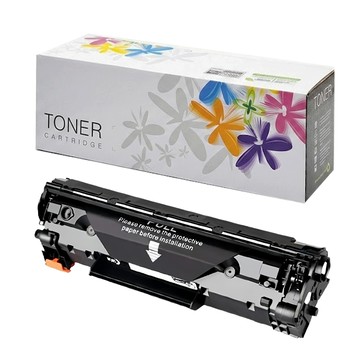 UFOTEC 副廠易加粉碳粉匣 HP M1120/P1505/P1505n/M1522nf/M1522n適用 CB436A  1個  黑色