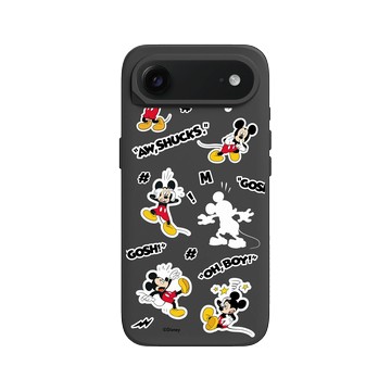 iPhone Air SolidX 黑 - 迪士尼-米奇 Mickey - Sticker-嘿嘿米奇