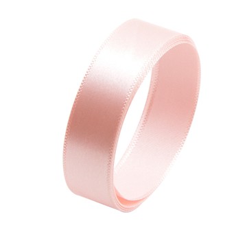 緞面緞帶 50碼 15mm  1個  膚粉色  45m