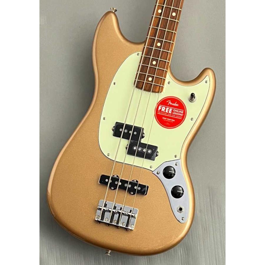 Fender Player Mustang Bass PJ -Firemist Gold-